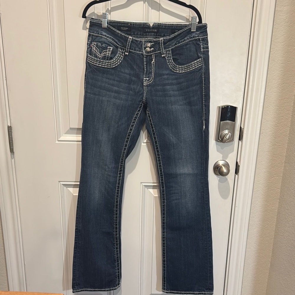 Vigoss The Chelsea Slim Boot Cut Women's Jeans Sz. 14